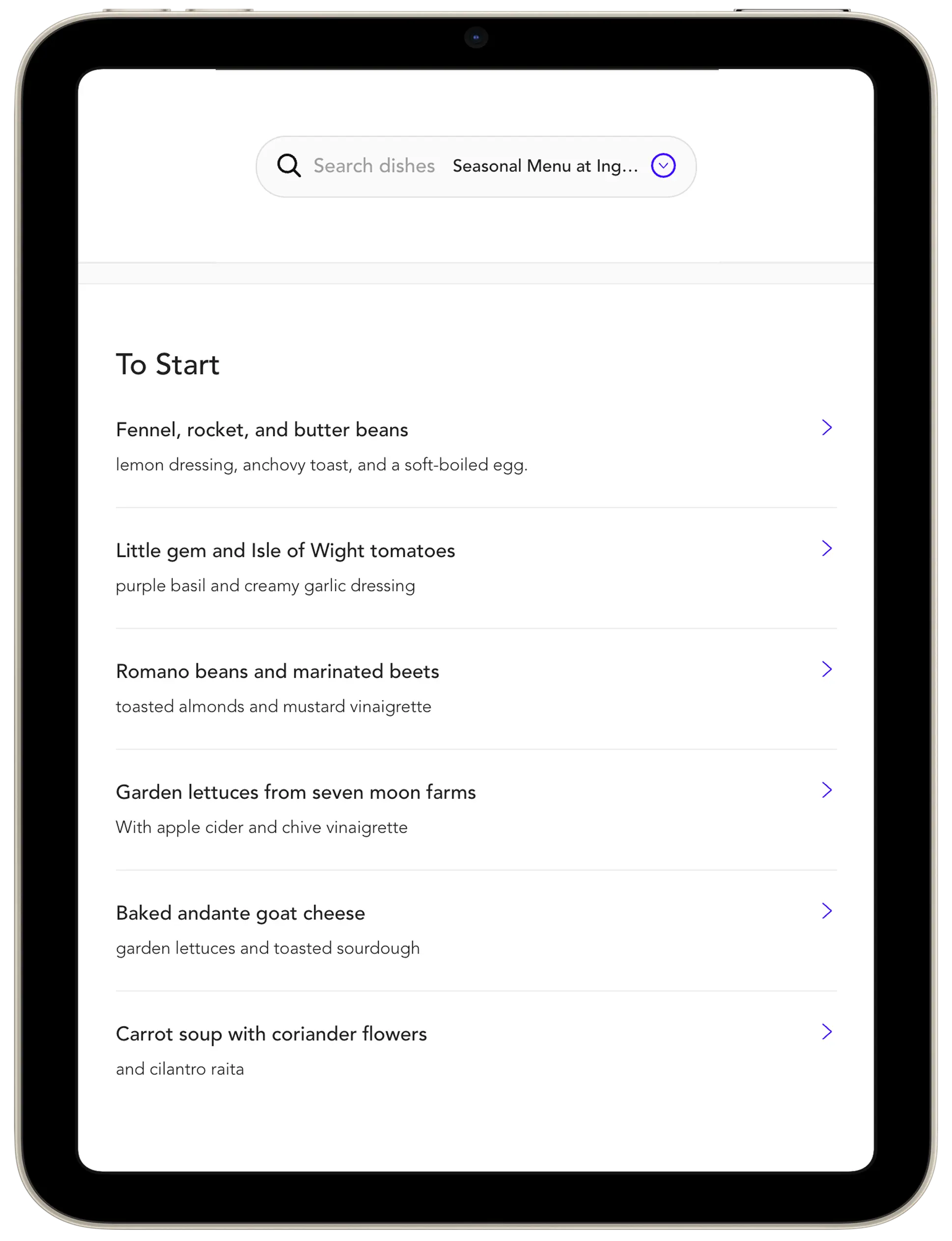 Ingredifind Staff Link — instant allergen answers
